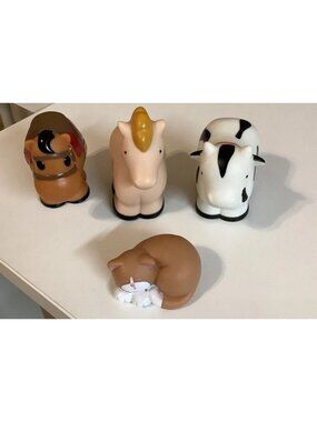 ERTL Farm Animals Lot Of 4, Preloved